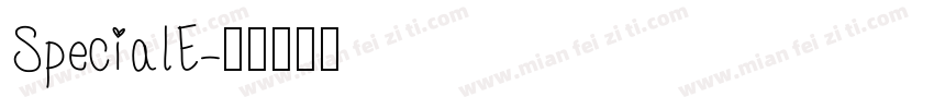SpecialE字体转换