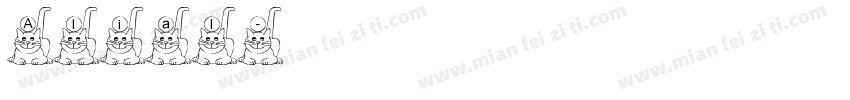 Alial字体转换
