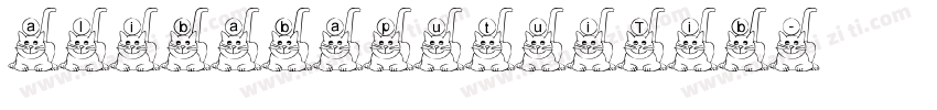 alibabaputuiTib字体转换
