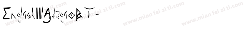 English11lAdagioBT字体转换