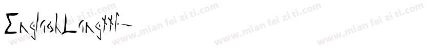 EnglishLingttf字体转换