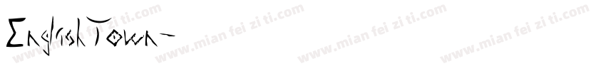 EnglishTown字体转换
