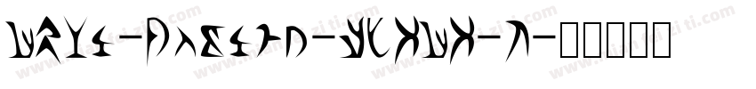 CXLi-Medium-HKSCS-U字体转换