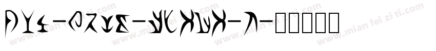 MLi-Bold-HKSCS-U字体转换