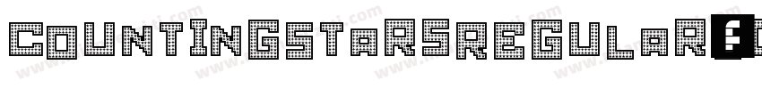 CountingStarsRegular-Lqdg字体转换