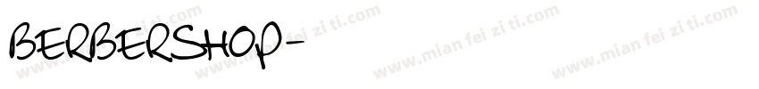Berbershop字体转换
