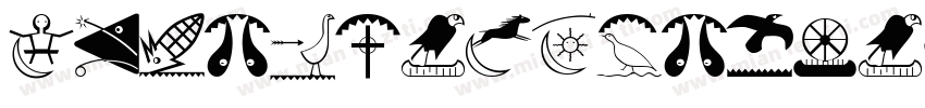 AmericanForkball字体转换