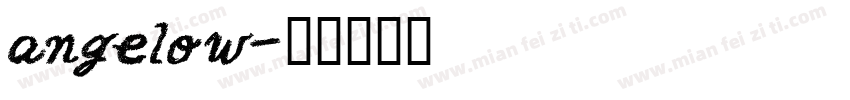 angelow字体转换