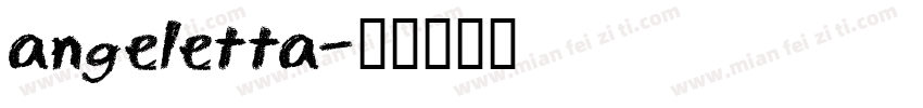angeletta字体转换
