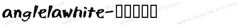 anglelawhite字体转换