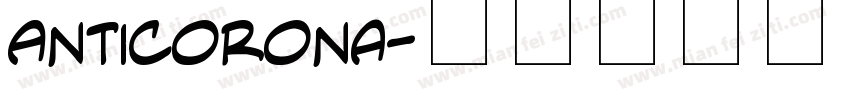 AntiCorona字体转换