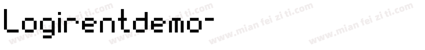 Logirentdemo字体转换