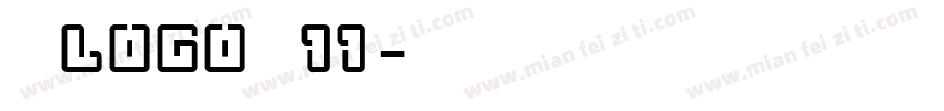 公司LOGO圆体11字体转换