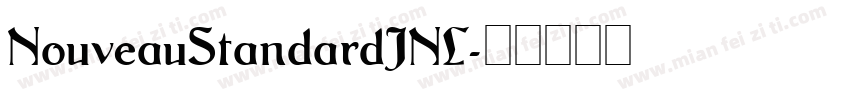 NouveauStandardJNL字体转换