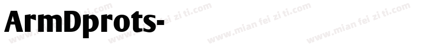 ArmDprots字体转换