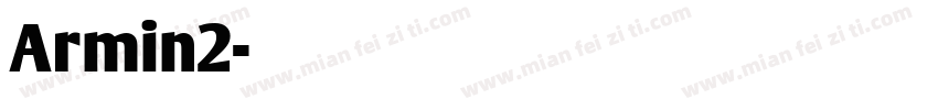 Armin2字体转换