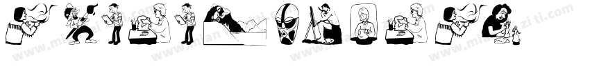 rolalinheart字体转换