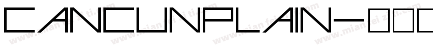 CancunPlain字体转换