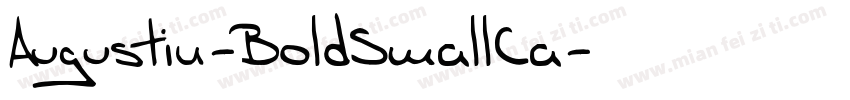 Augustin-BoldSmallCa字体转换