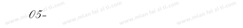 DSariW05字体转换
