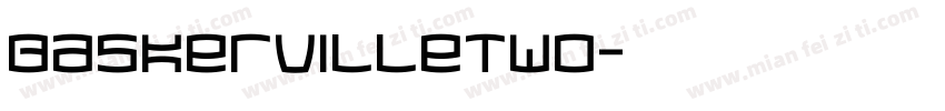 baskervilletwo字体转换