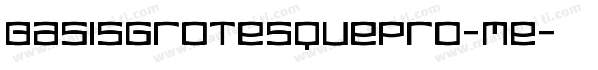 basisgrotesquepro-me字体转换