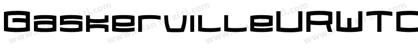 BaskervilleURWTOT字体转换