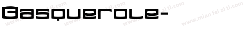 Basquerole字体转换
