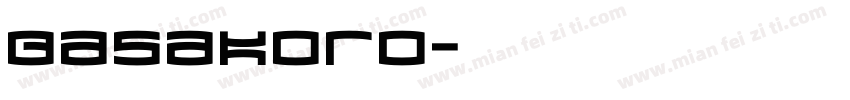 basakoro字体转换