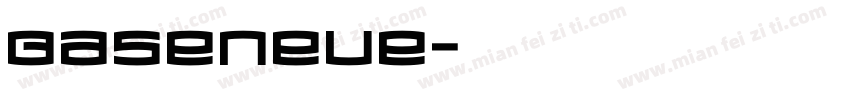 baseneue字体转换