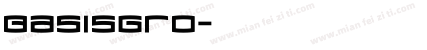 basisgro字体转换