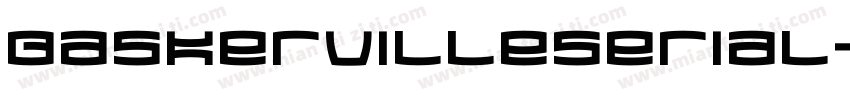 baskervilleserial字体转换