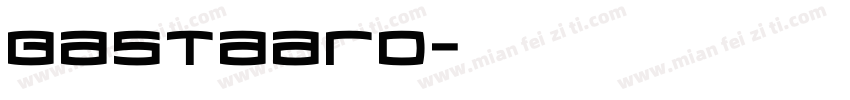 bastaard字体转换