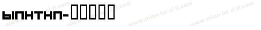 BINHTHN字体转换