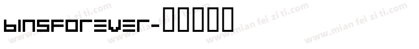 binsforever字体转换