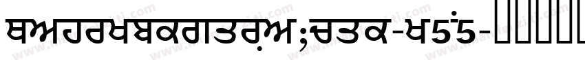 Enjoypersonaluse-y5A5字体转换