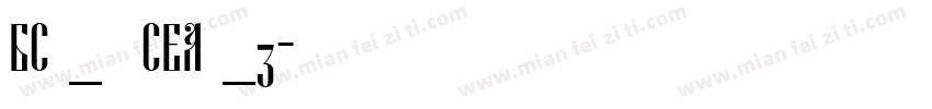 BCW_UPCEAN_3字体转换
