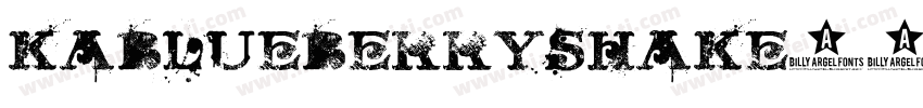 KABlueberryShake字体转换