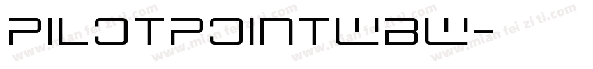 PilotPointWBW字体转换
