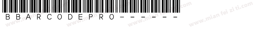 BBarCodePro字体转换