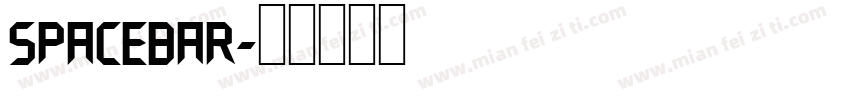 SPACEBAR字体转换