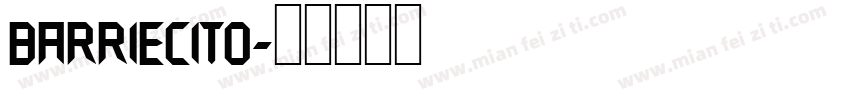 barriecito字体转换