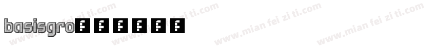 basisgro字体转换