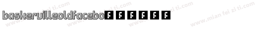 baskervilleoldfacebo字体转换