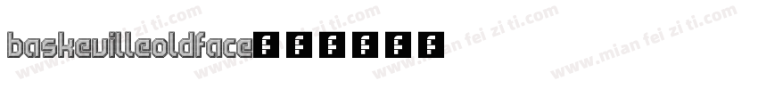 baskevilleoldface字体转换