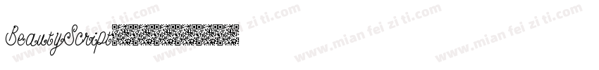 BeautyScript字体转换