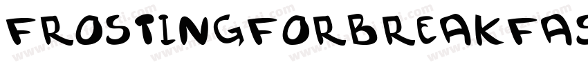 FrostingforBreakfast字体转换