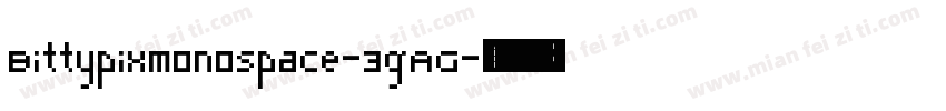 BittypixMonospace-3gAG字体转换