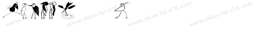 bird字体字体转换