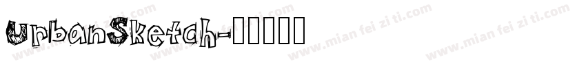 UrbanSketch字体转换
